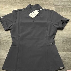 Figs Women's Charcoal Top